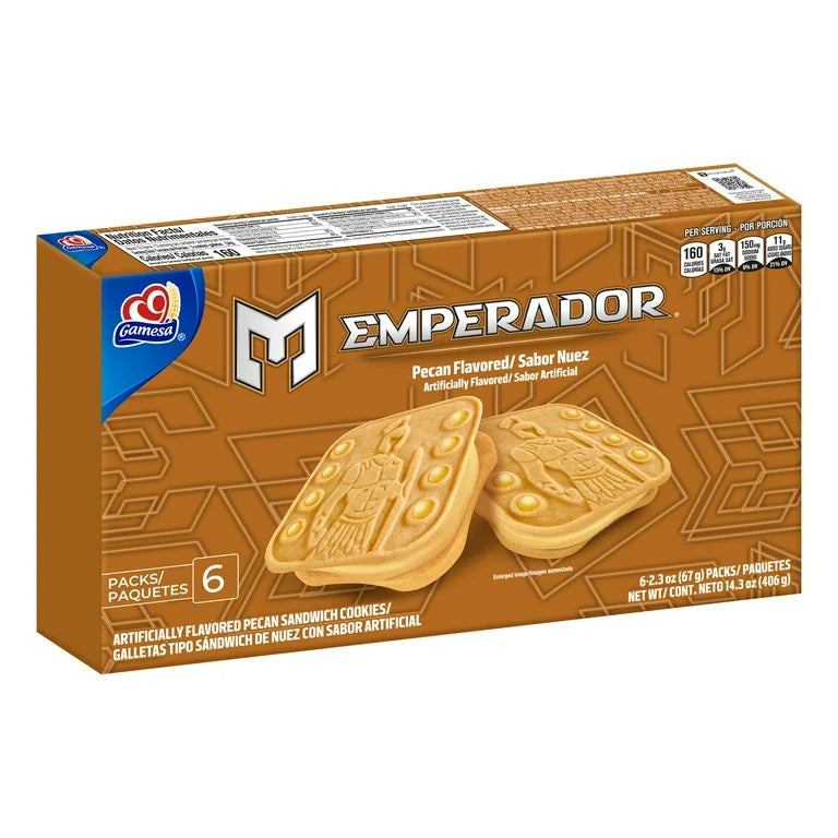 Gamesa Emperador Nuez Flavor 12 count / 14.34oz
