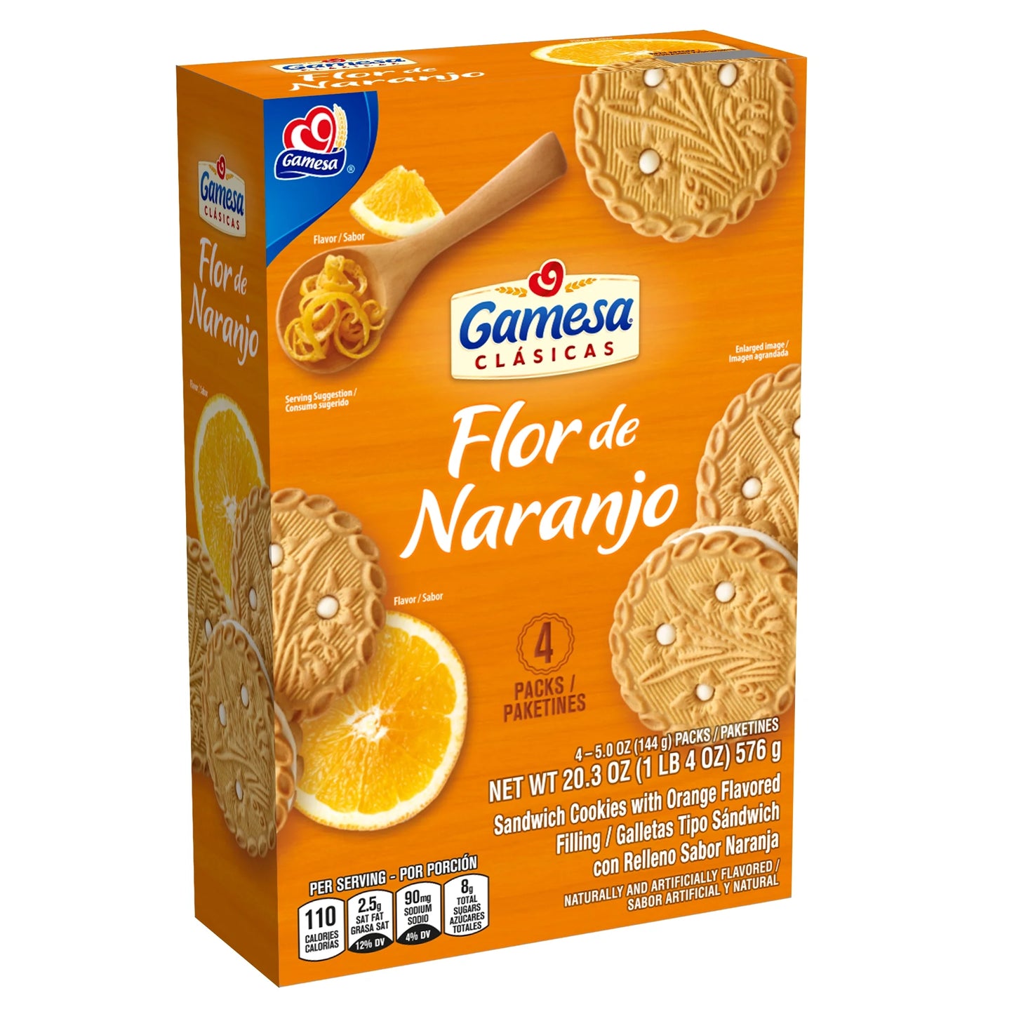Gamesa Flor De Naranjo 12 count / 20.3oz