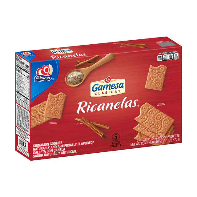 Gamesa Ricanelas 12 count / 16.5oz