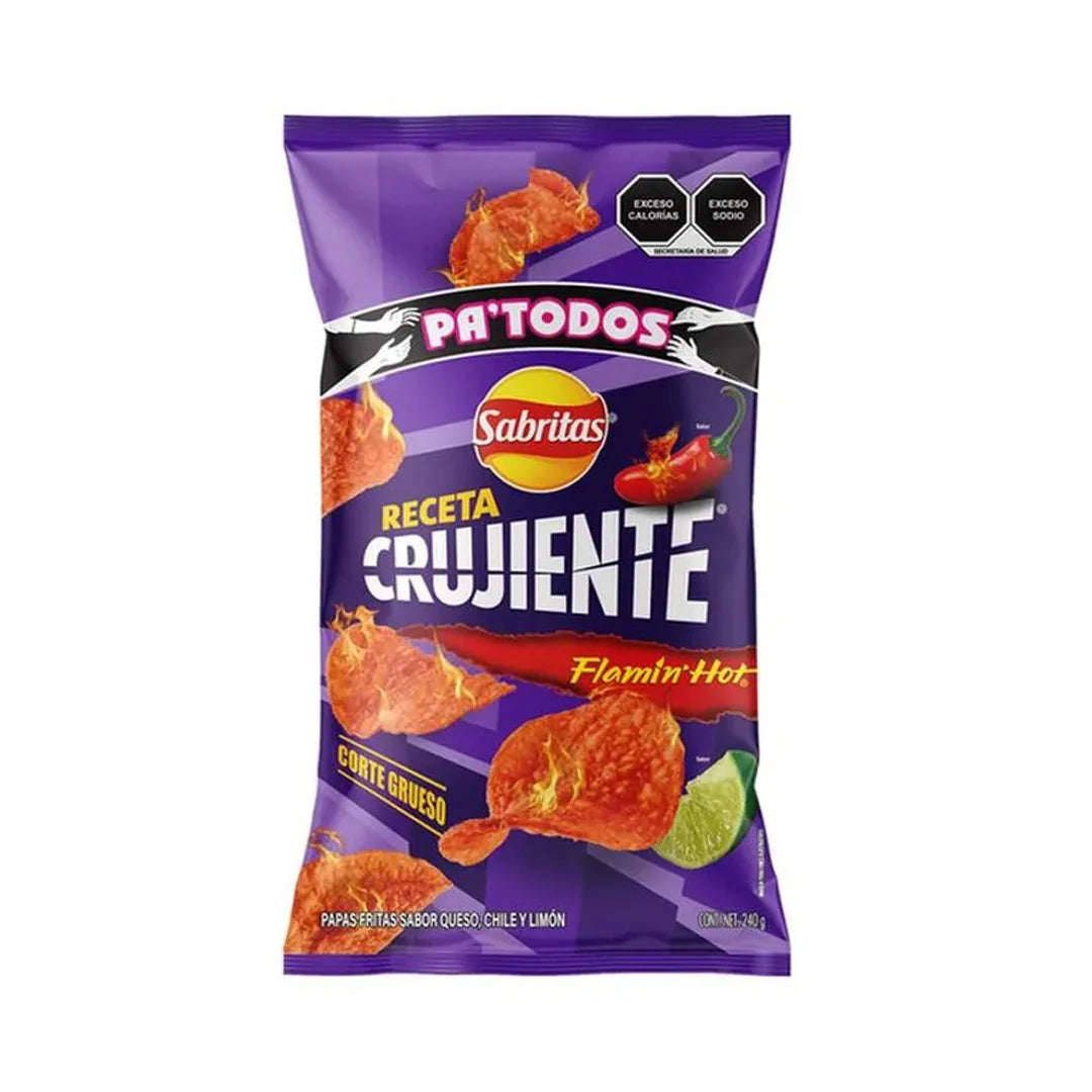 Sabritas Receta Crujiente