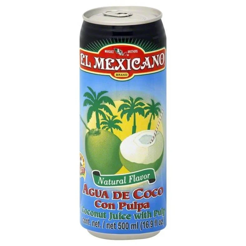 Coconut Water El Mexicano 16.9oz / 24ct