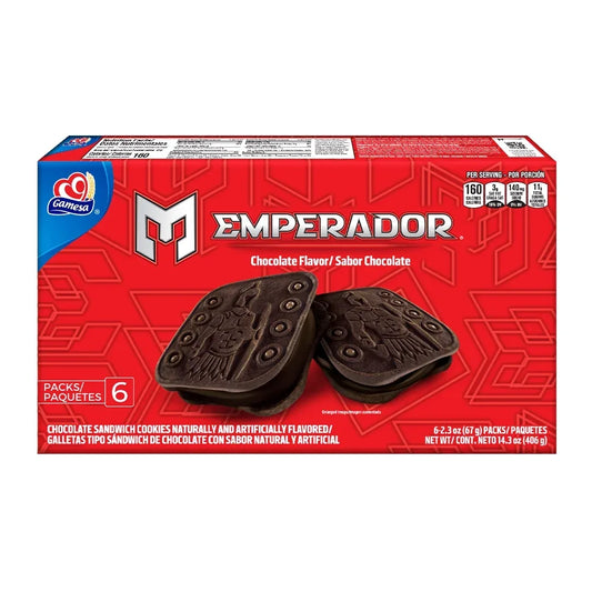 Gamesa Emperador Chocolate Flavor 12 count / 14.34oz