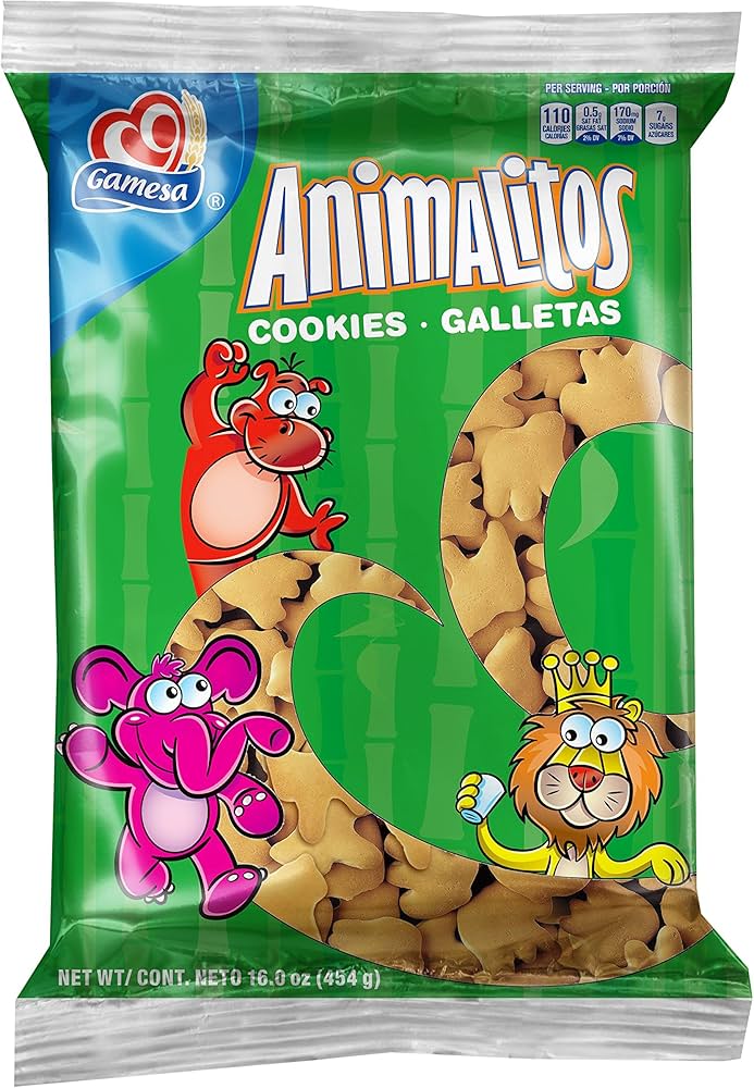 Gamesa Animalito 12 count / 15 pieces