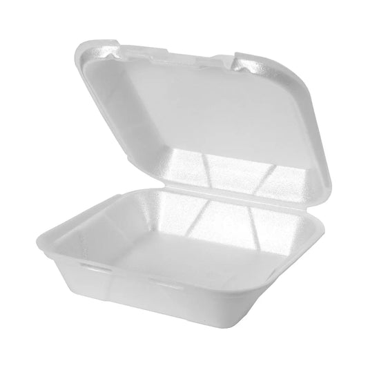Genpak SN240 1 Compartment [8.25" x 8" x 3"] 2 pack x 100ct