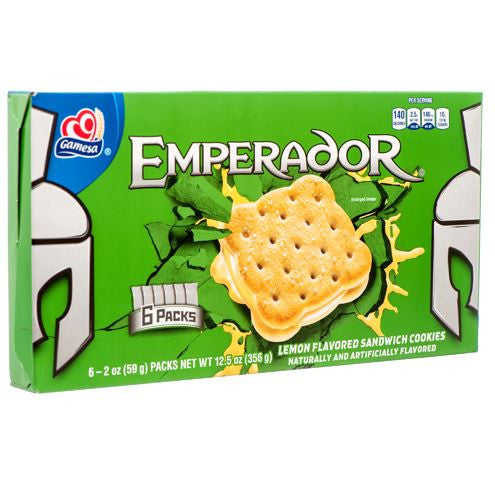 Gamesa Emperador Limon Flavor 12 count / 14.34oz